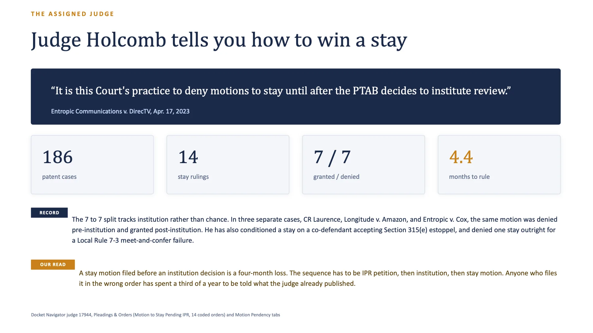 Netlist v. Micron pitch presentation, slide 8 of 12